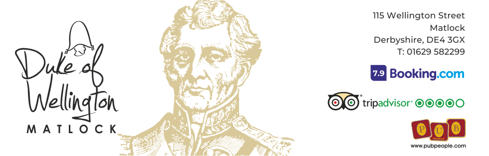  Thanks for visiting The Duke of Wellington